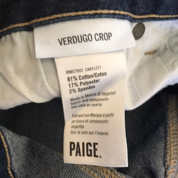 Paige denim verdugo crop jeans - Picture 6 of 7